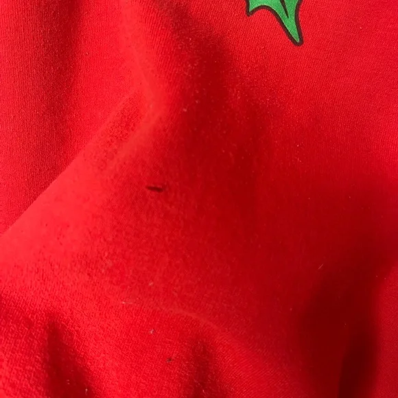 Don’t Hate On My Christmas Sweater Red Damaged XL - Picture 3 of 9